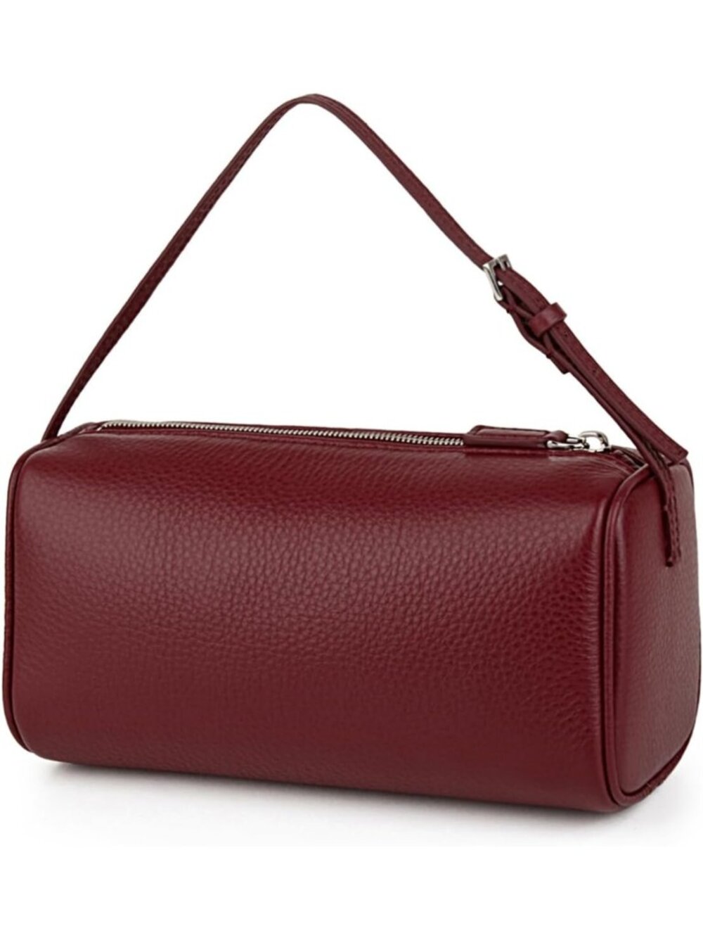 Premium Full-Grain Leather Crossbody Purse | Adjustable Strap Hobo Bag for Women